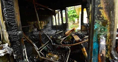 Lorry carrying 20 tons of bleaching powder goes up in flames