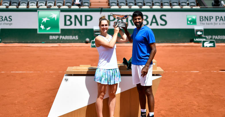 French Open Bopanna Wins Maiden Grand Slam Title