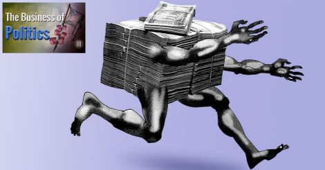 How to rob a party and get away with it? It pays to be a politician