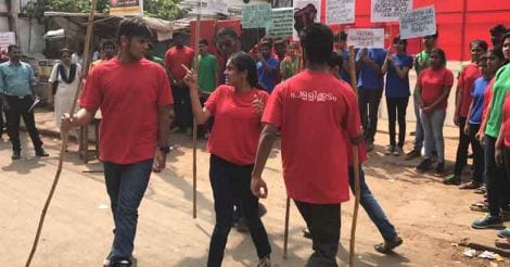 You could be the next victim, say Pallikoodam students' street play 