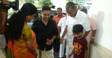 Kamal Haasan calls on Kerala CM Pinarayi, sets off political rumor mills