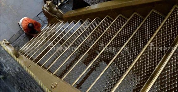 Mystery fire at Sabarimala in 1950