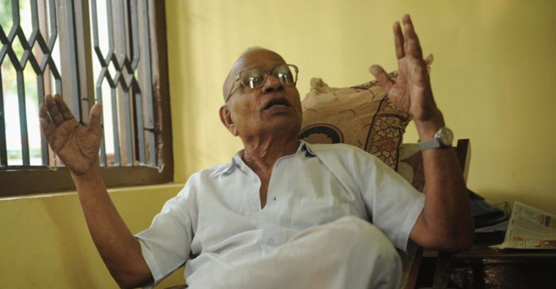 Veteran Malayalam poet  M N Paloor, 86, dead