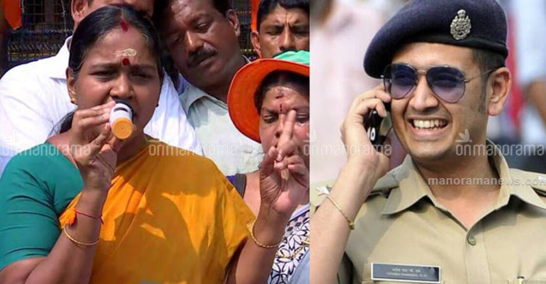 Shobha Surendran booked for provocative statements against Kerala cop