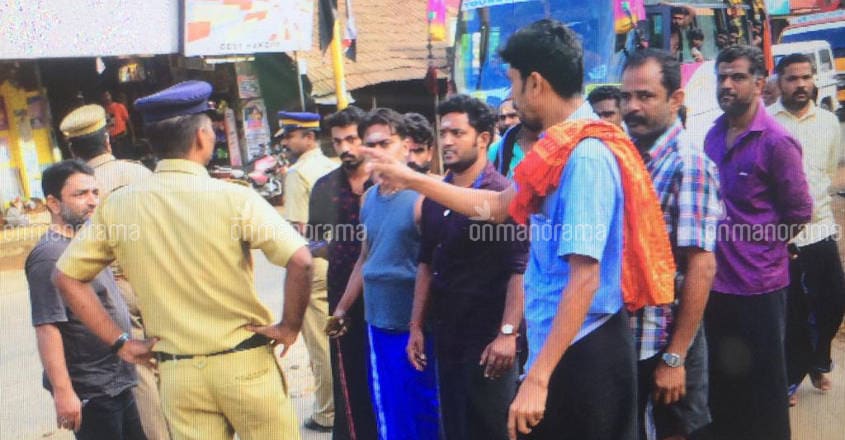 Tight security in Sabarimala Tight security in Sabarimala