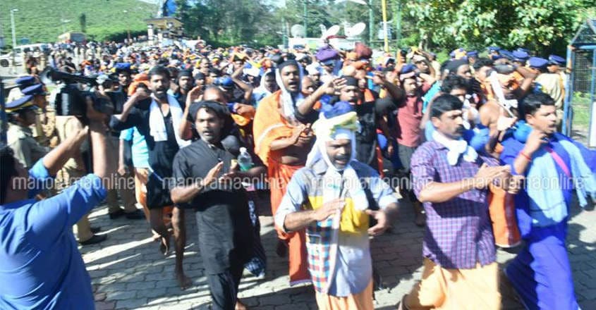 Tight security in Sabarimala Tight security in Sabarimala