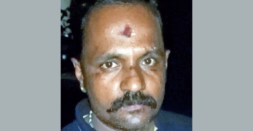 RSS worker RSS worker Rajesh Kururp held for circulating fake photos on Sabarimala row