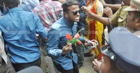 Foreign nationals & Law College students court trouble on V-day