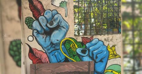 Creative protest by RLV students sets a new model for strike