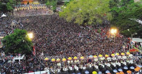 Thrissur Pooram lights up Kerala once again