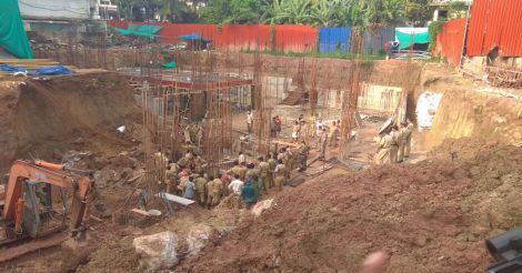 2 trapped as under-construction building collapses in Kozhikode