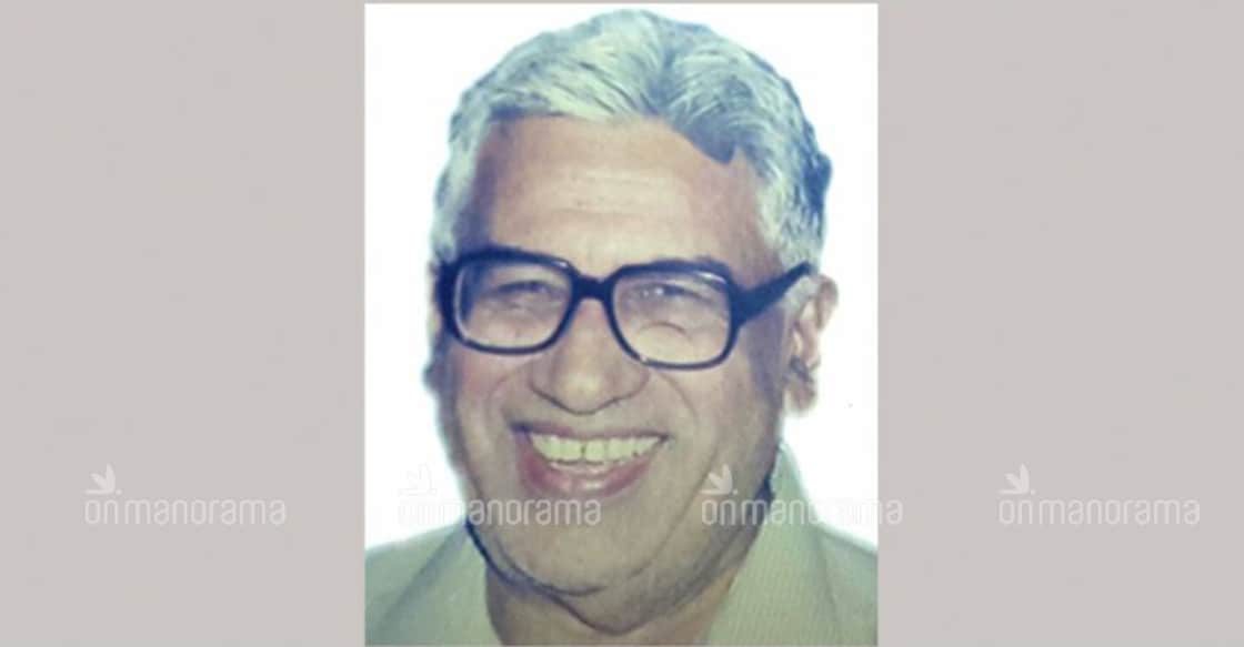 Prof PC Varghese dies in Chennai Prof PC Varghese dies in Chennai