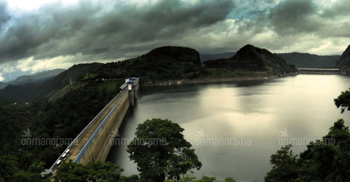 A view of the Idukki-Cheruthoni dam. Photos: Manorama Archives