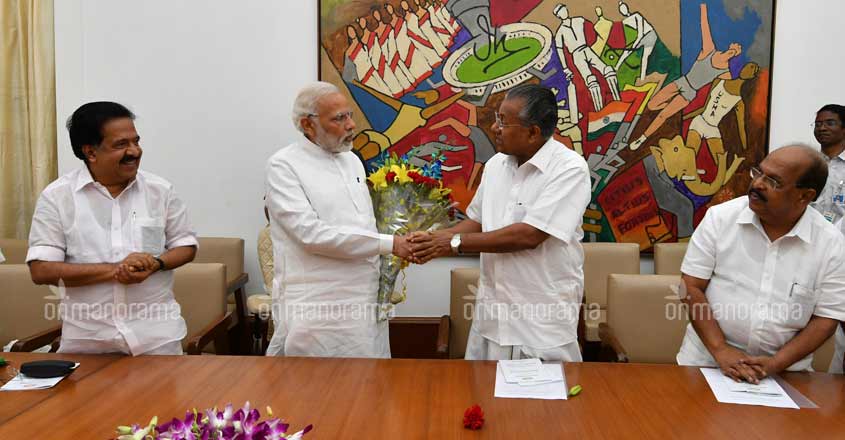 How BJP MLA's edited pic of CM Pinarayi and PM Modi has spurred a meme war  in Kerala