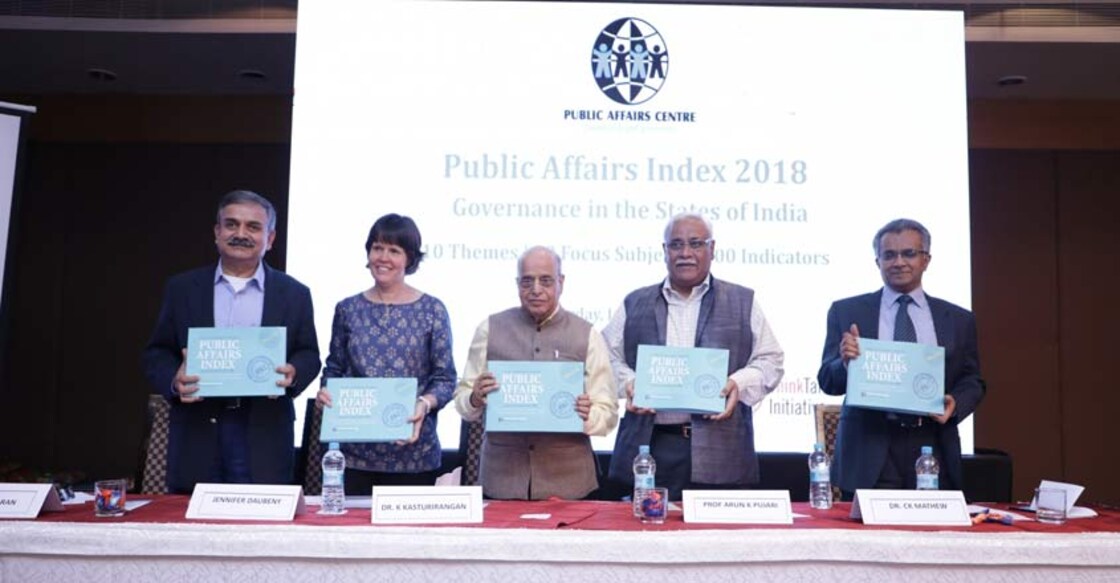 Third time in a row, Kerala tops in governance index