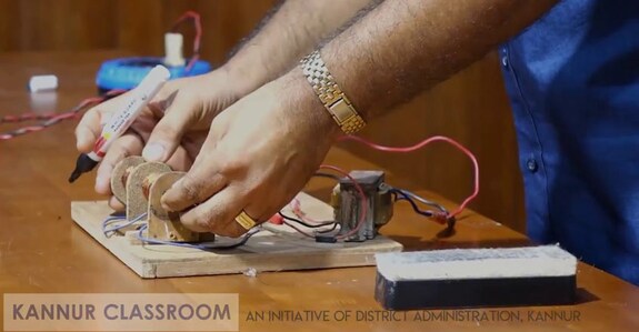 kannur-classroom A screengrab from Kannur Classroom's YouTube video