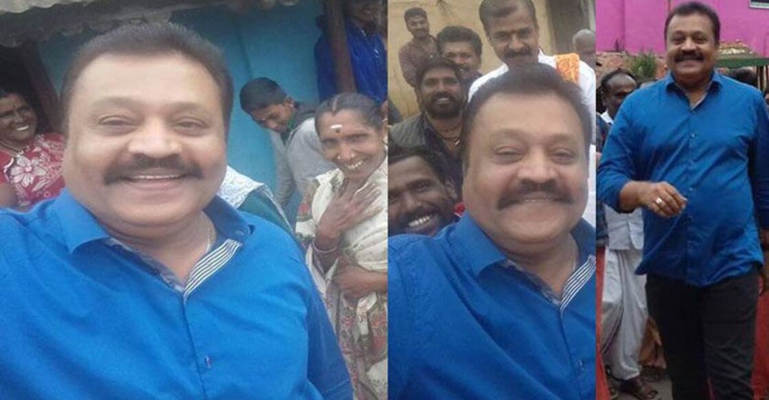 Suresh Gopi flayed for 'cinematic' visit to Abhimanyu's village Suresh Gopi flayed for 'cinematic' visit to Abhimanyu's village