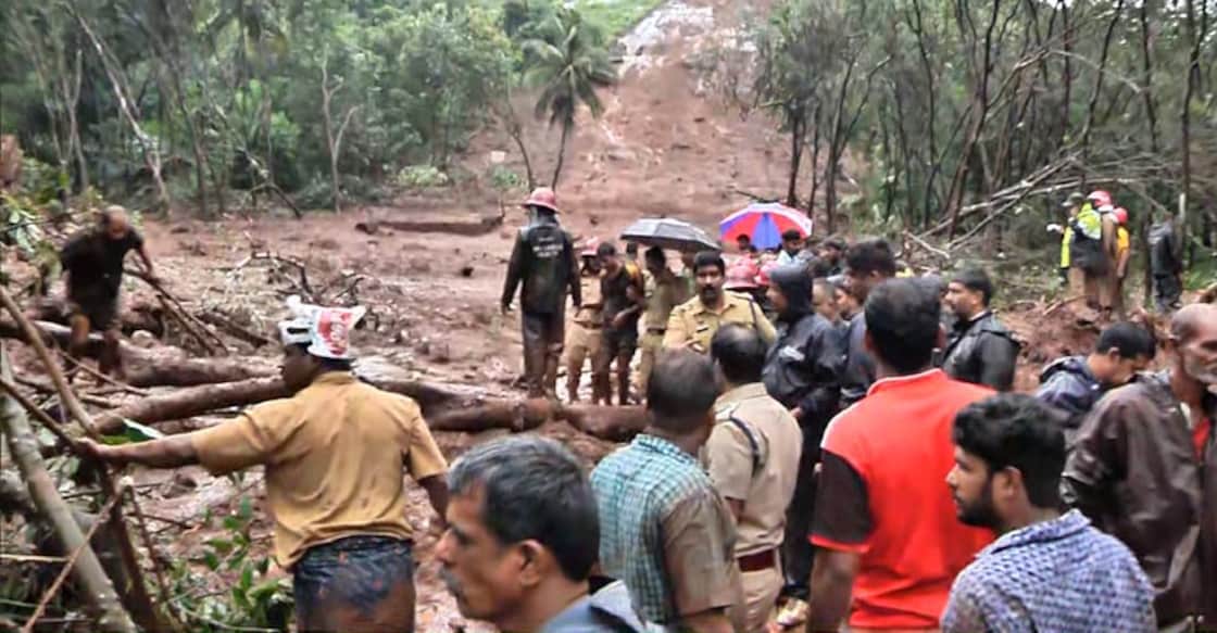 8 missing after landslip at Kuranchery in Thrissur 8 missing after landslip at Kuranchery in Thrissur