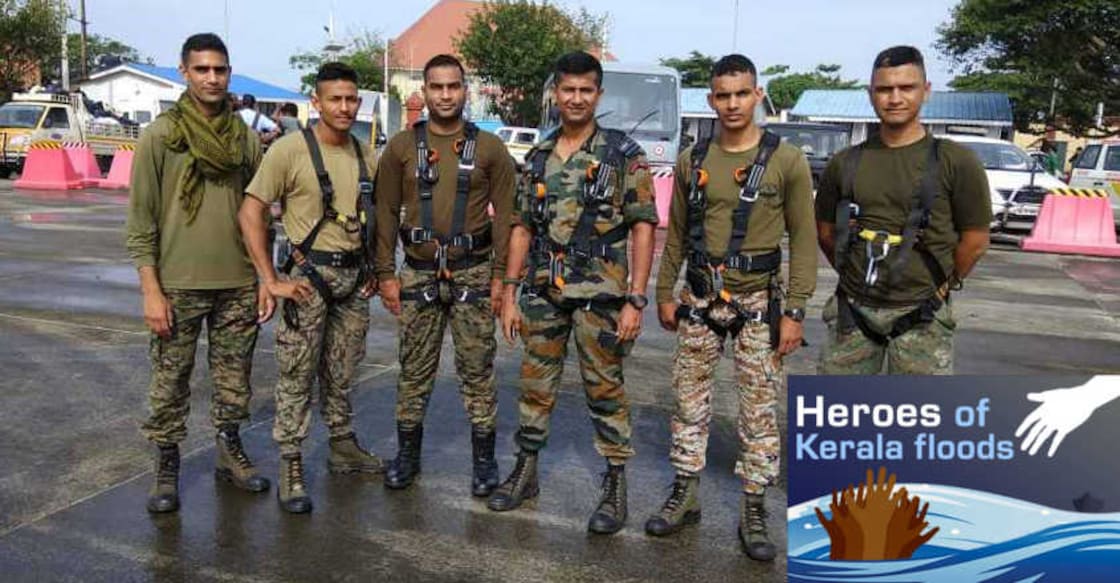 In God's Own submerged Country, Garud Commandos emerged as divine idols