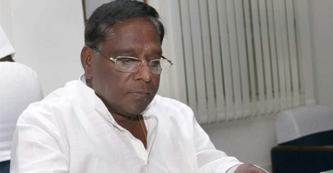 Puducherry chief minister V Narayanasamy 