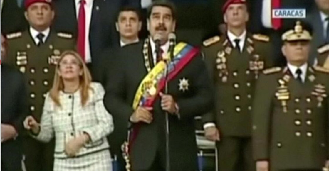 Venezuela president Maduro says drone blast was bid to kill him