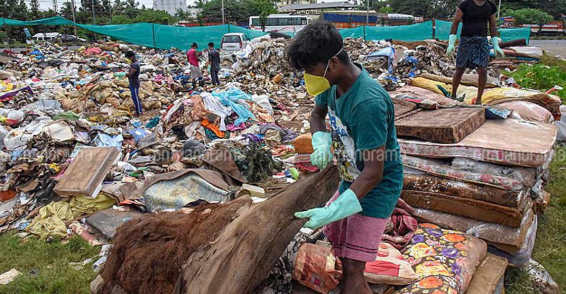 Flood waste heaps up as safe disposal proves hard