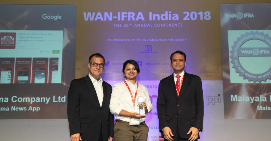 Manorama Online wins WAN-IFRA Award yet again Manorama Online wins WAN-IFRA Award yet again