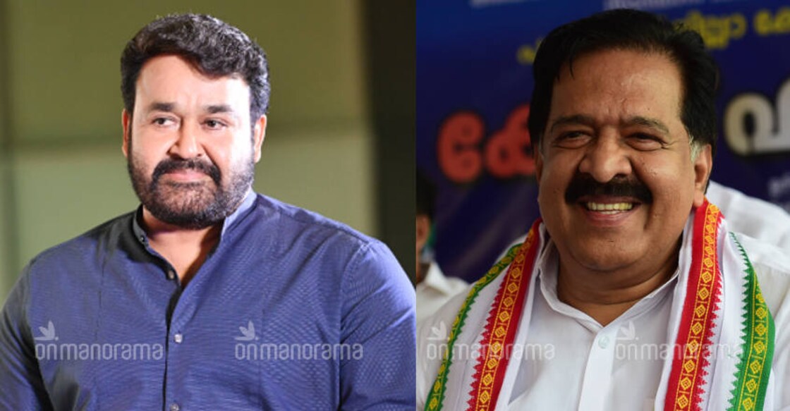 Mohanlal won't commit the blunder of contesting for BJP: Chennithala Mohanlal won't commit the blunder of contesting for BJP: Chennithala