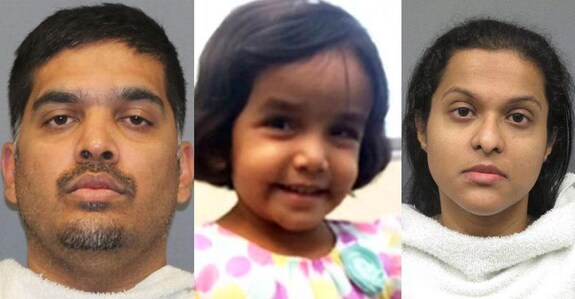 Sherin Mathew parents Sherin Mathew parents