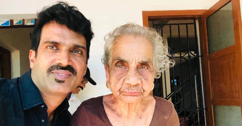 Sarada with Madhukumar Sarada with Madhukumar