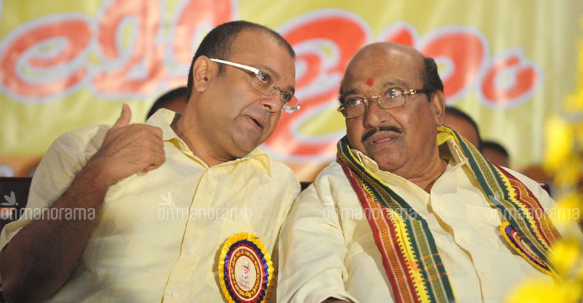 SNDP will disown BDJS if it persists with its BJP affair, says Vellappally but son begs to differ