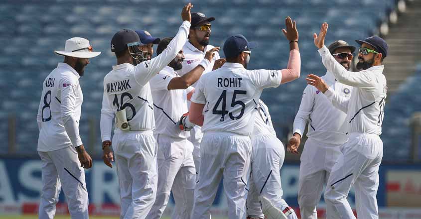 Pune Test: India take huge lead despite gritty fight from SA tail Pune Test: India take huge lead despite gritty fight from SA tail