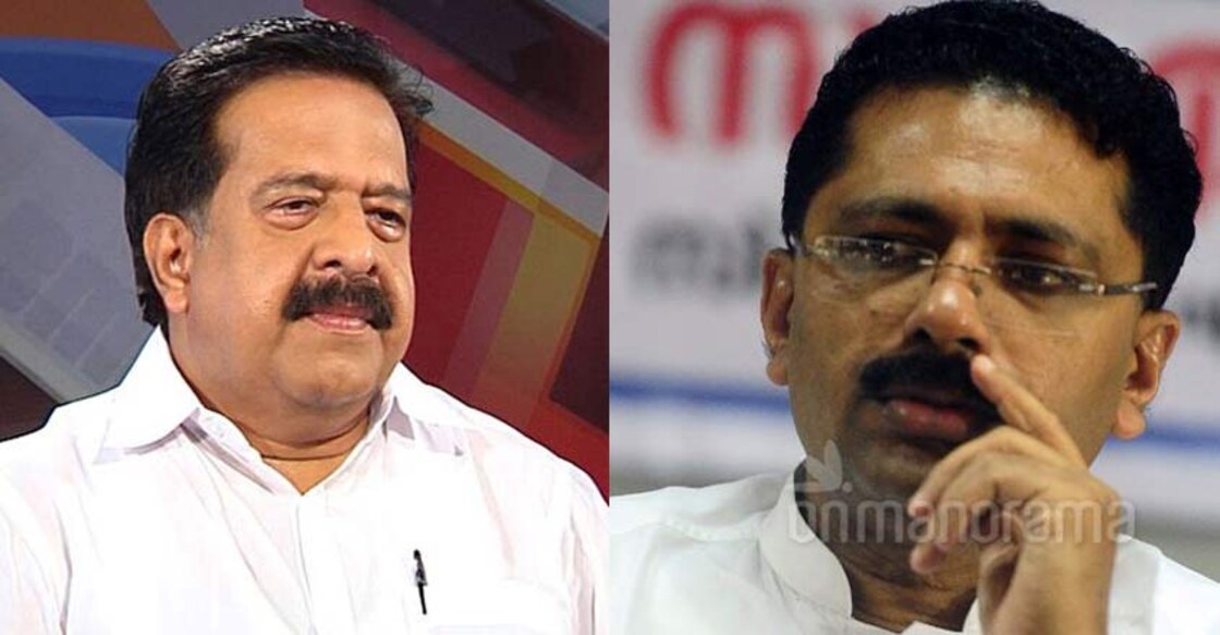 Ramesh Chennithala and K T Jaleel