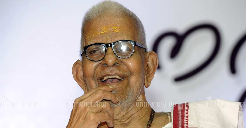 Akkitham Achuthan Nampoothiri wins Jnanpith Award
