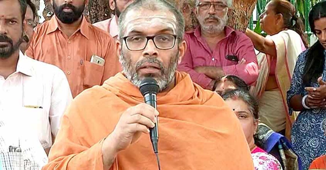 Days ahead of LS poll, Sabarimala Karma Samithi holds 'namajapa' protest