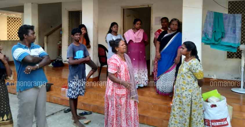 Pain and revelry as doom gets closer at Valiyathura coast Pain and revelry as doom gets closer at Valiyathura coast