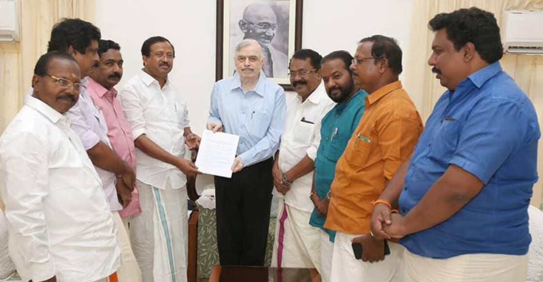 BJP says LDF govt 'soft' on terrorism, meets Kerala Governor