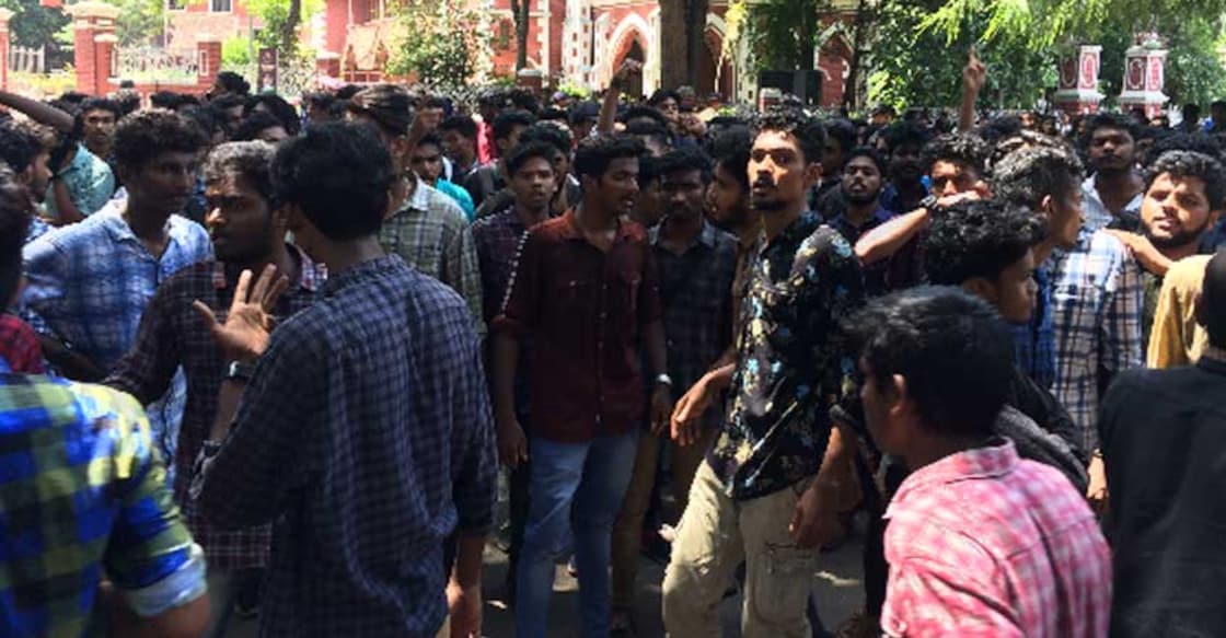 Violence breaks out in University College, student stabbed Violence breaks out in University College, student stabbed