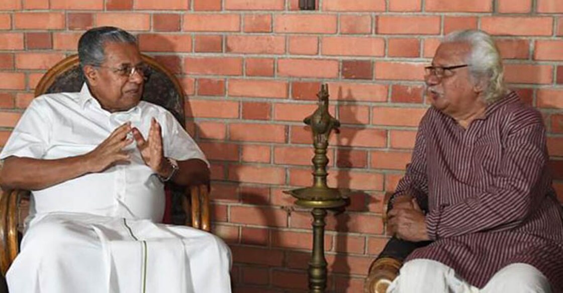 Pinarayi comes out in support of Adoor over 'go to the moon' remark