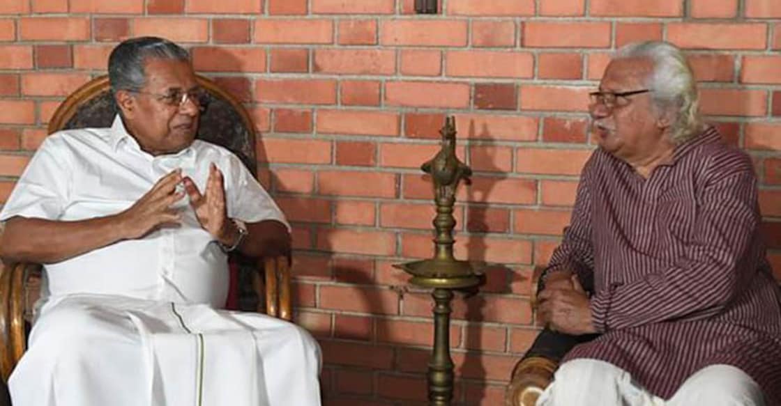 Pinarayi comes out in support of Adoor over 'go to the moon' remark Pinarayi comes out in support of Adoor over 'go to the moon' remark