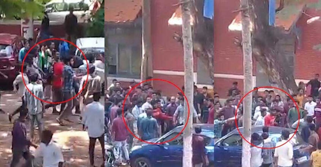 SFI activists paraded Akhil on campus soon after stabbing him | Video