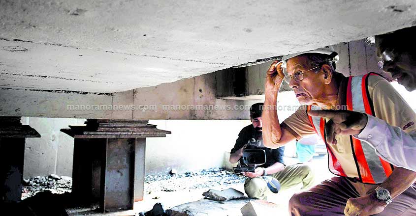 Palarivattom flyover could be set right in just 9 months: DMRC Palarivattom flyover could be set right in just 9 months: DMRC