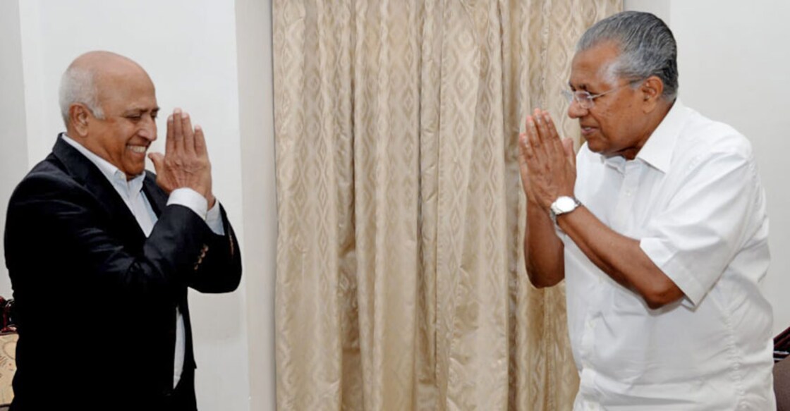 Cosmonaut Rakesh Sharma meets Pinarayi; supports Kerala Space Park