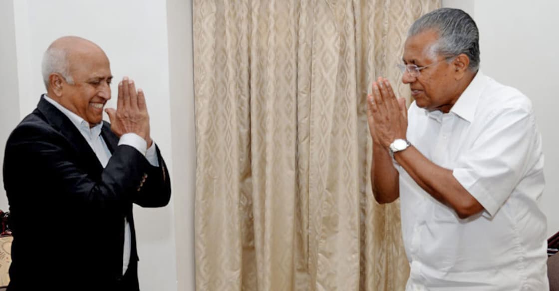 Cosmonaut Rakesh Sharma meets Pinarayi; supports Kerala Space Park Cosmonaut Rakesh Sharma meets Pinarayi; supports Kerala Space Park