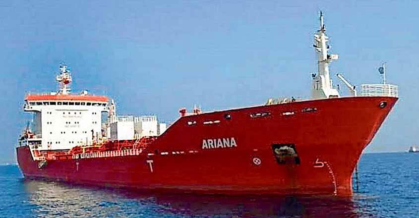 Cargo ship with Pak crew sails past Vizhinjam coast, vigil on Cargo ship with Pak crew sails past Vizhinjam coast, vigil on