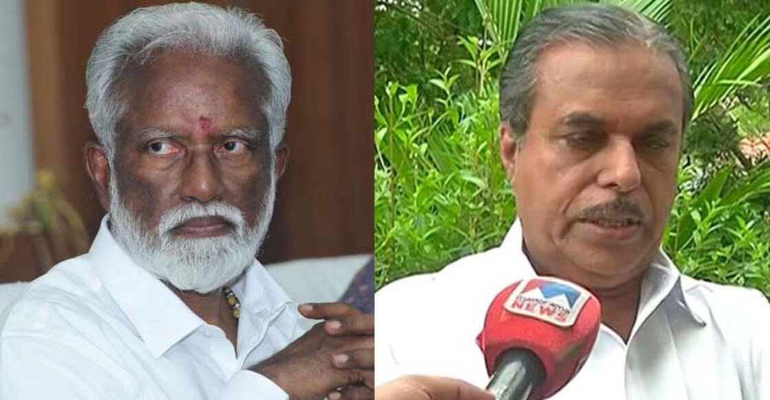 BJP's Kummanam and CPM's Vijayakumar opt out of Vattiyoorkavu bypoll race BJP's Kummanam and CPM's Vijayakumar opt out of Vattiyoorkavu bypoll race