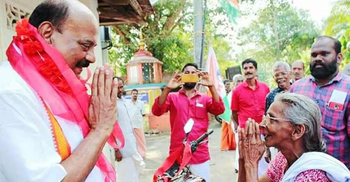 Mani C Kappan swears in. Will he now find a place in the Cabinet?