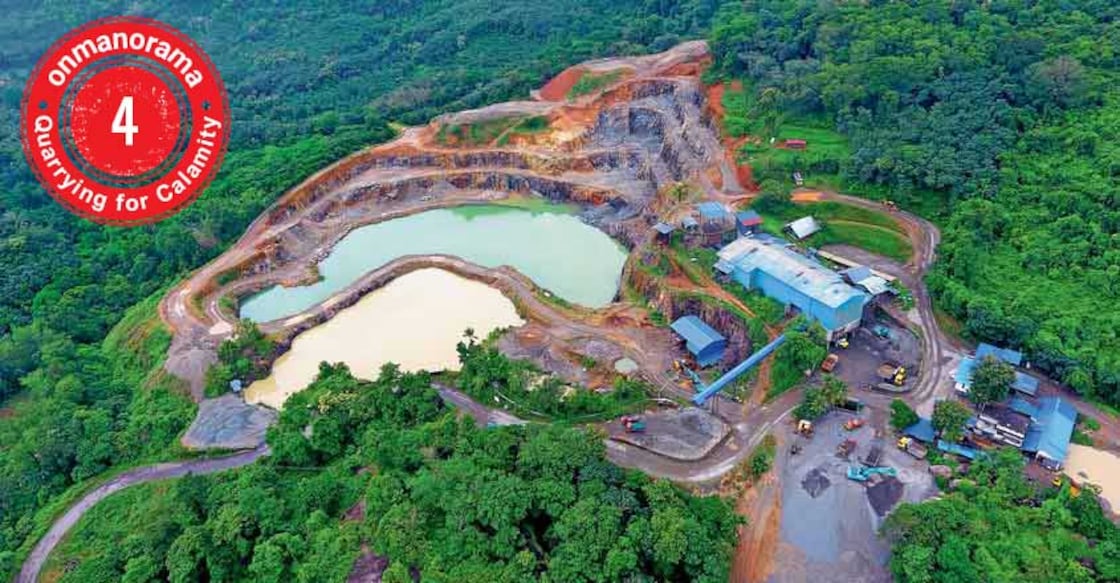 Kerala turns into crater land as its rocks build cities elsewhere