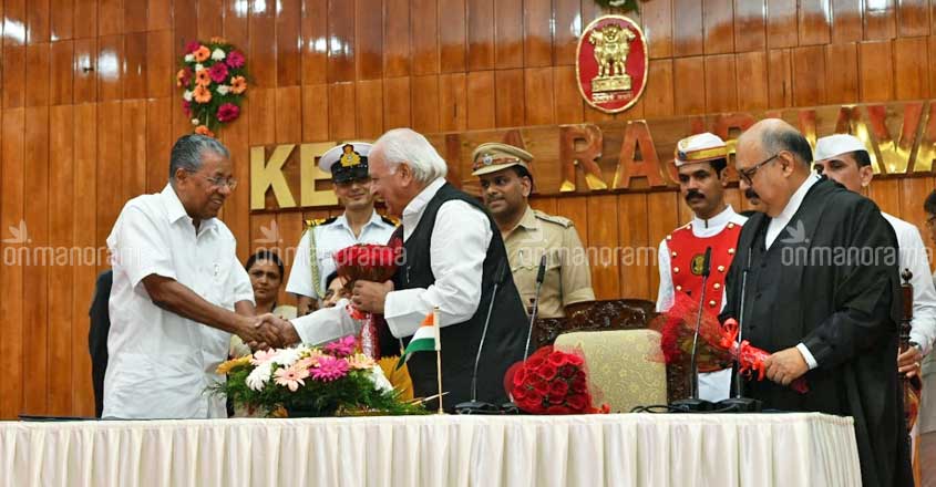 Arif Mohammad Khan sworn in as new Kerala Governor Arif Mohammad Khan sworn in as new Kerala Governor