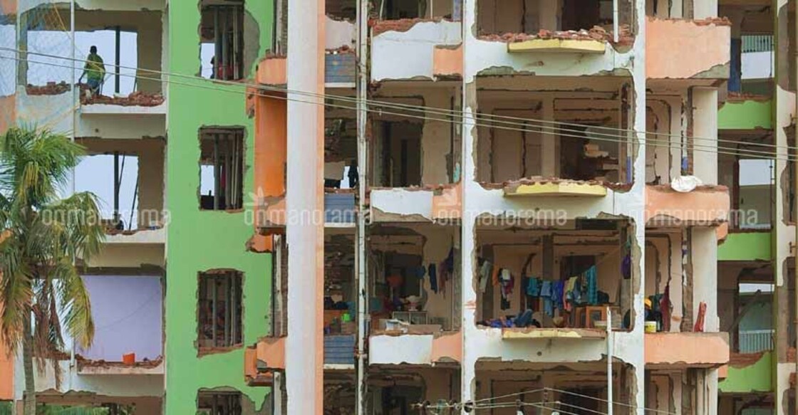 Maradu flats to be blown into smithereens next week